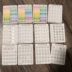 TheCoffeeMonsterzCo Planner Stickers